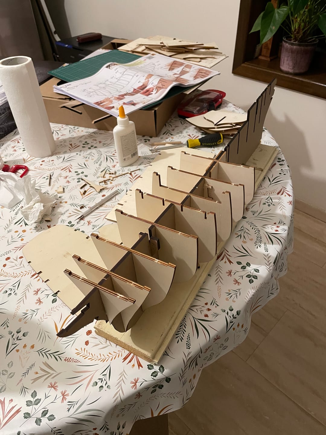 Customer photo review of Maqueta Barco Amerigo Vespucci