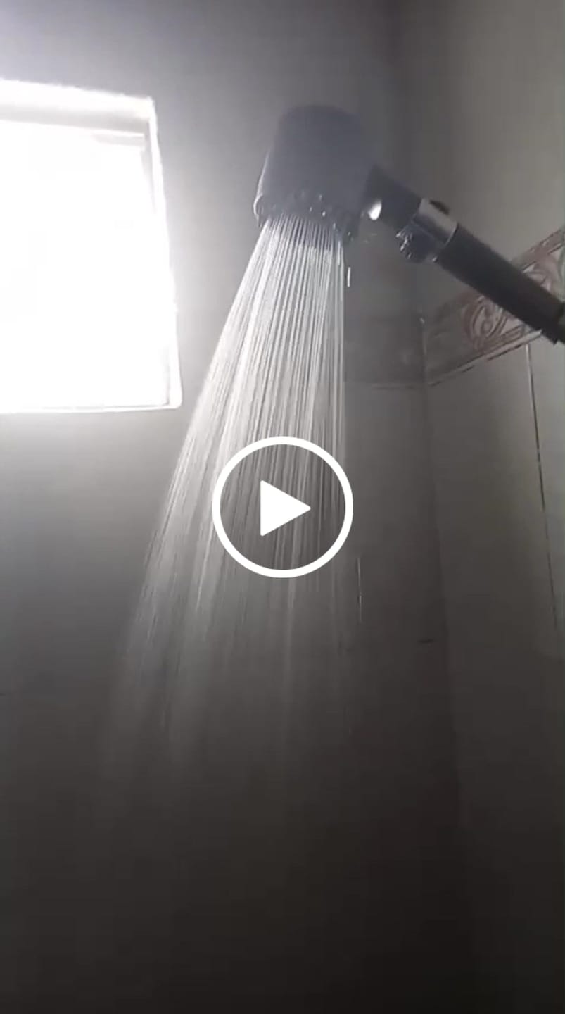 Customer video review of Ducha Masajeadora con 3 Modos y Manguera