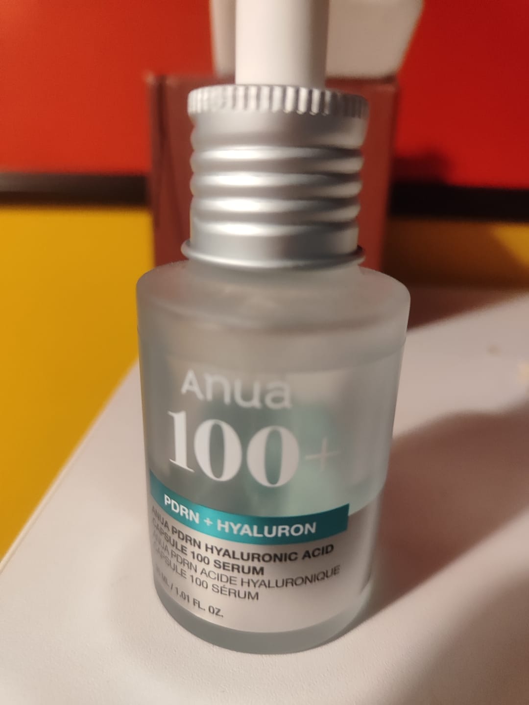 Customer photo review of Serums ar PDRN mirdzuma piešķiršanai ādai Anua PDRN Hyaluronic Acid Capsule 100 Serum