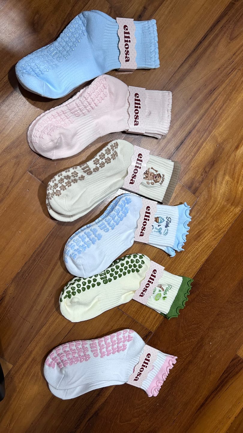 Customer photo review of Elliosa Grip Basics - Soft Pink