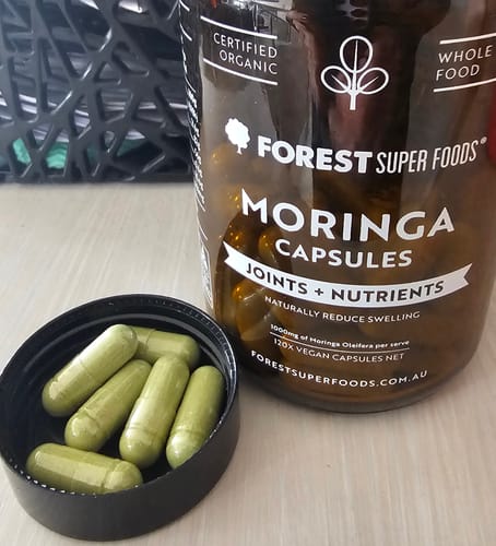 Customer photo review of Organic Moringa Capsules