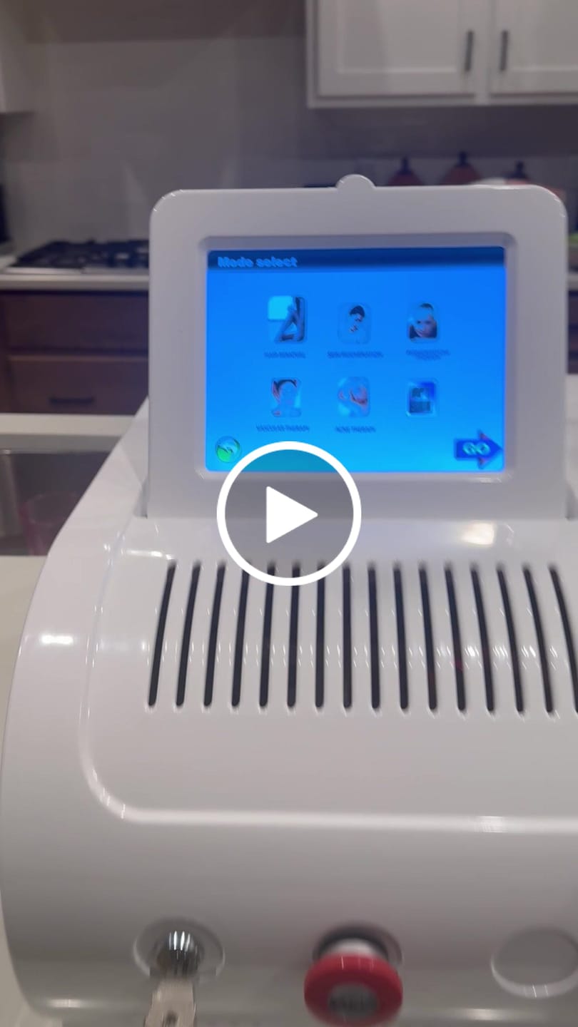 Customer video review of IPL OPT Laser Hair Removal Machine