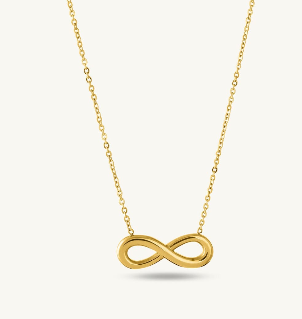 Customer photo review of Floral Fantasy Gold Necklace