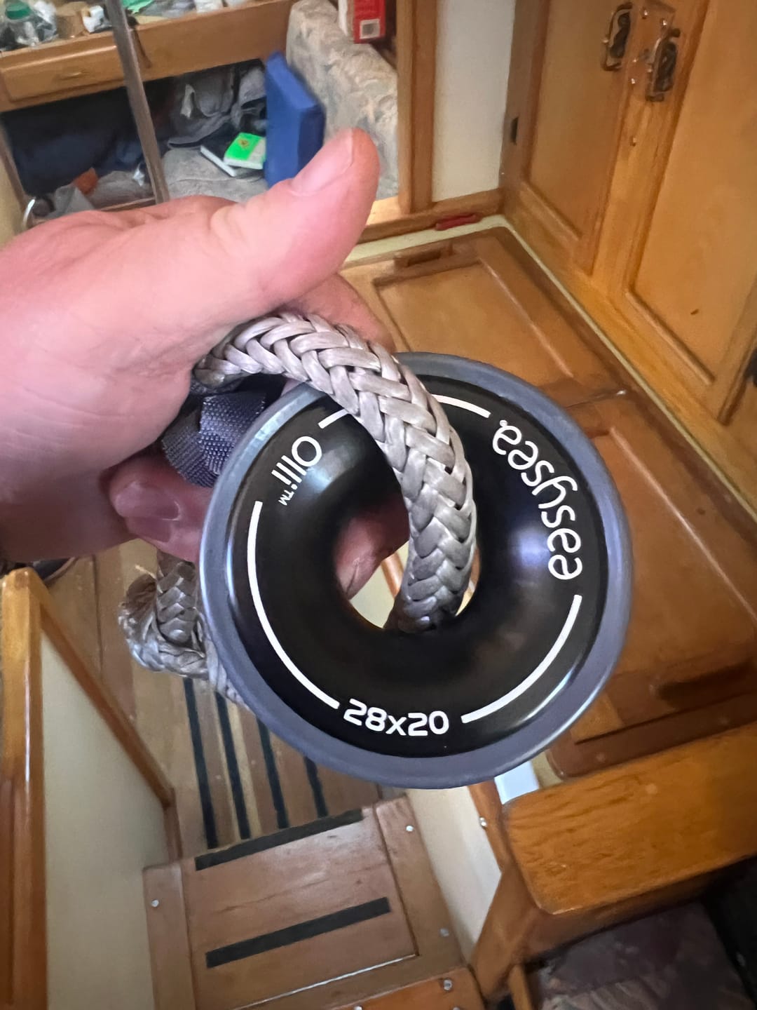 Customer photo review of Soft Shackle in Dyneema®