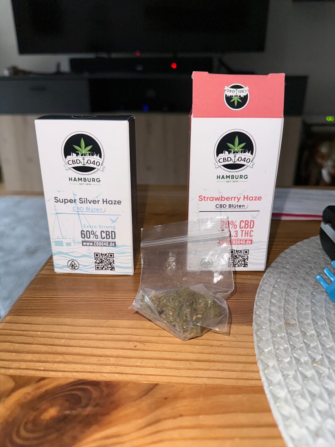 Customer photo review of Strawberry Haze CBD Blüten Indoor