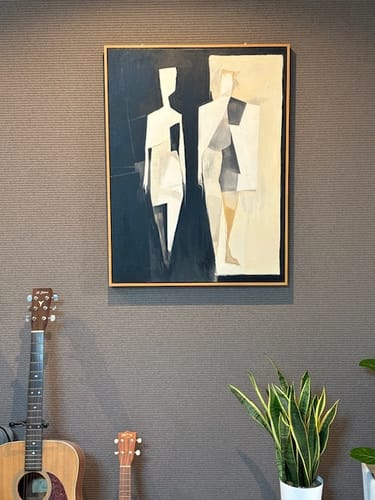 Customer review photo for Contemporary Minimalist Art #MA005