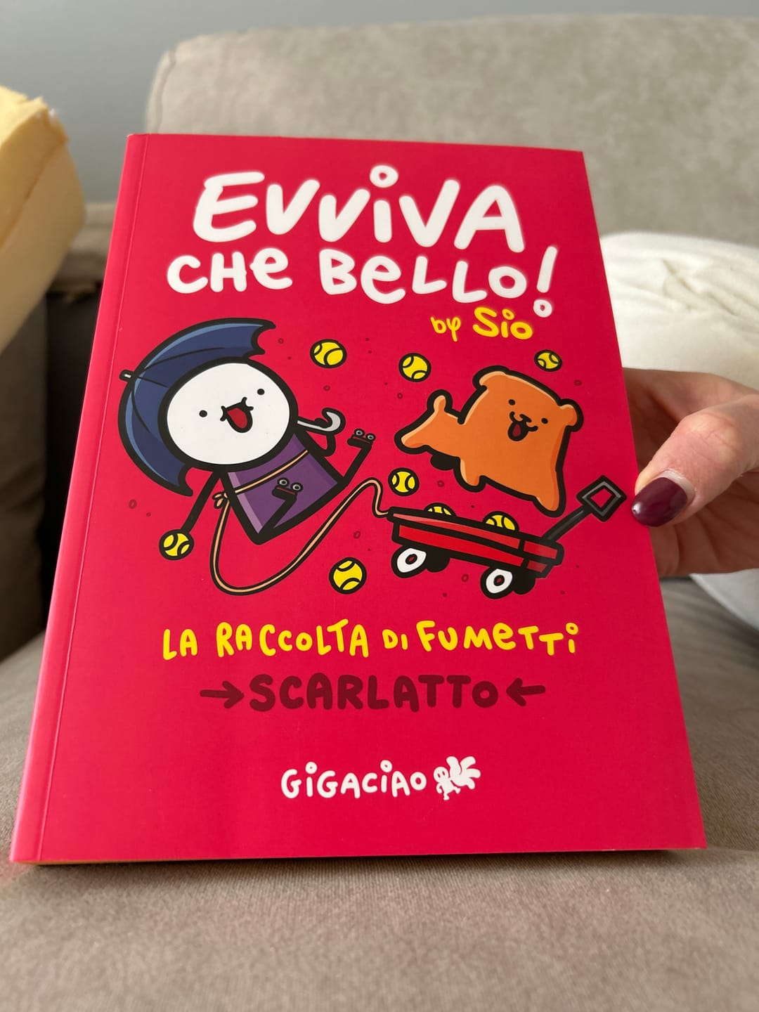 Customer photo review of Evviva che bello! - Scarlatto