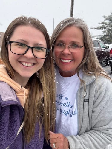 Customer photo review of Oh The Weather Outside Is Frightful