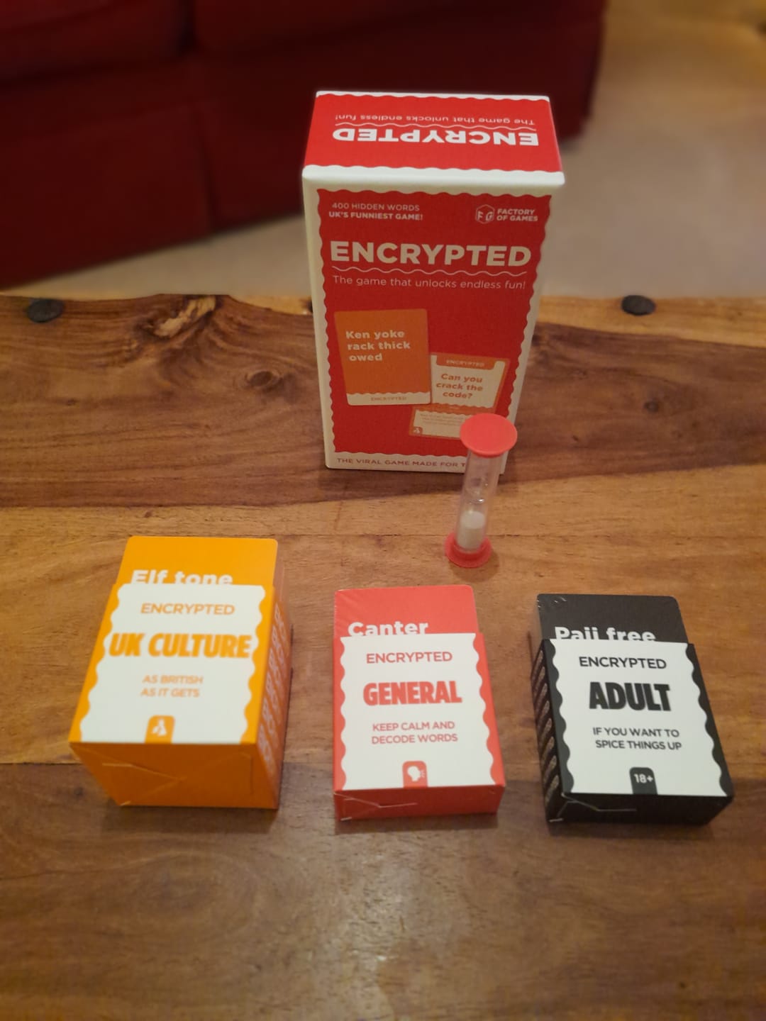 Customer photo review of Encrypted | UK Edition