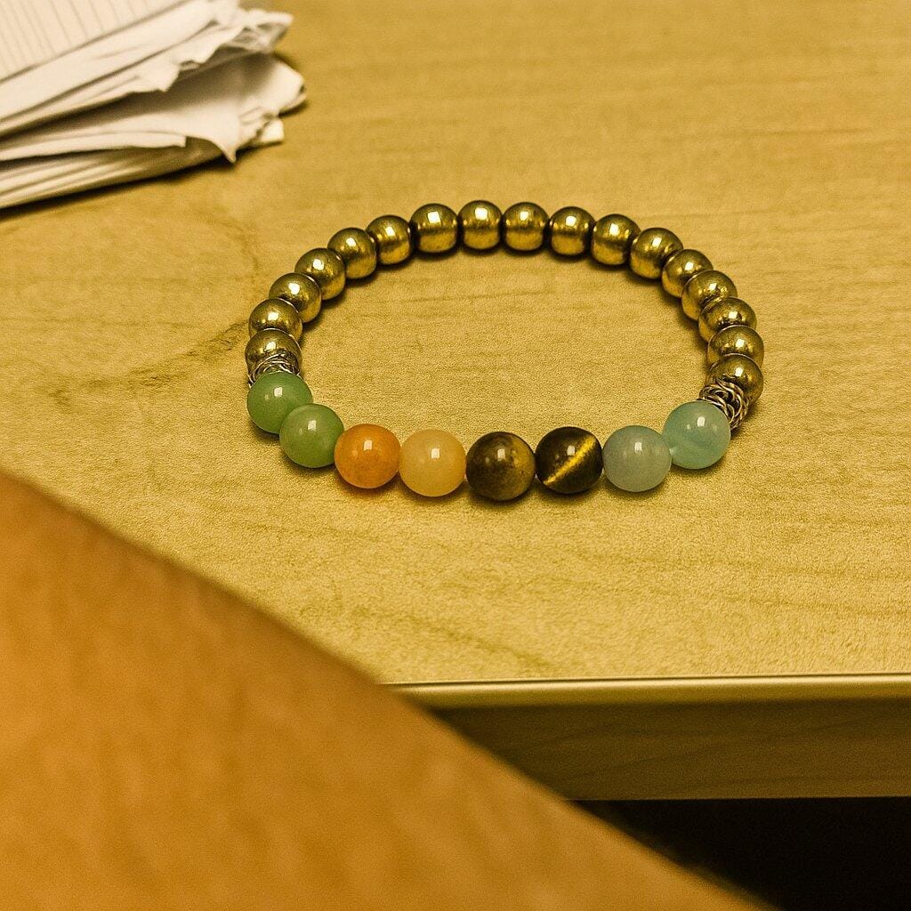 Customer photo review of Career Success Crystal Bracelet 8mm – Vastu Remedy for Focus, Confidence & Opportunity