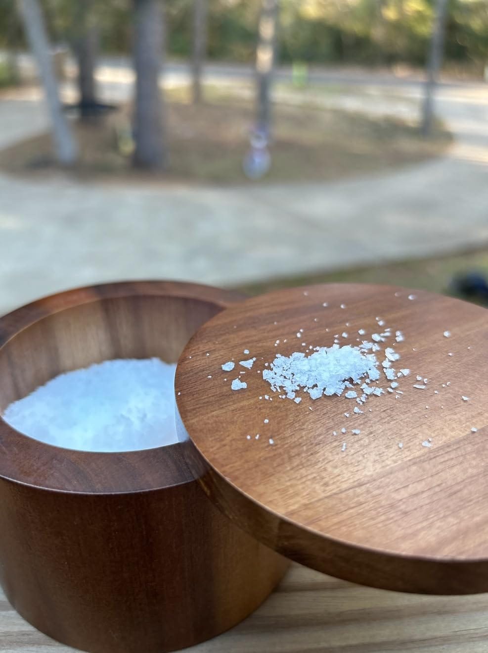 Customer photo review of Salt & Pepper Cellar + Spoon Included