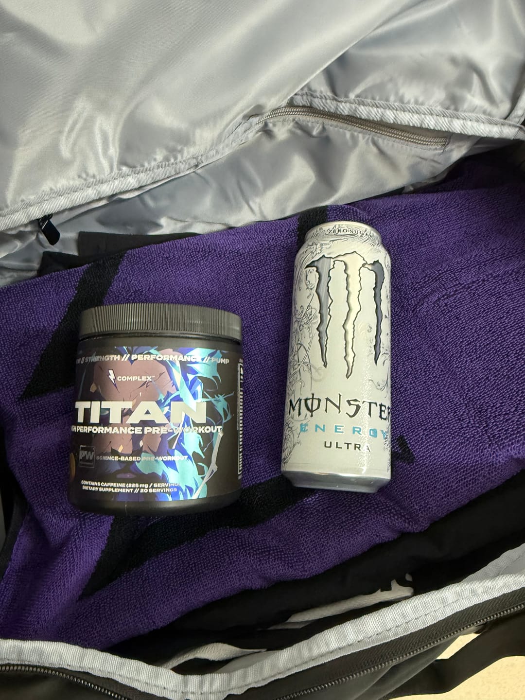 Customer photo review of Titan Pre-workout