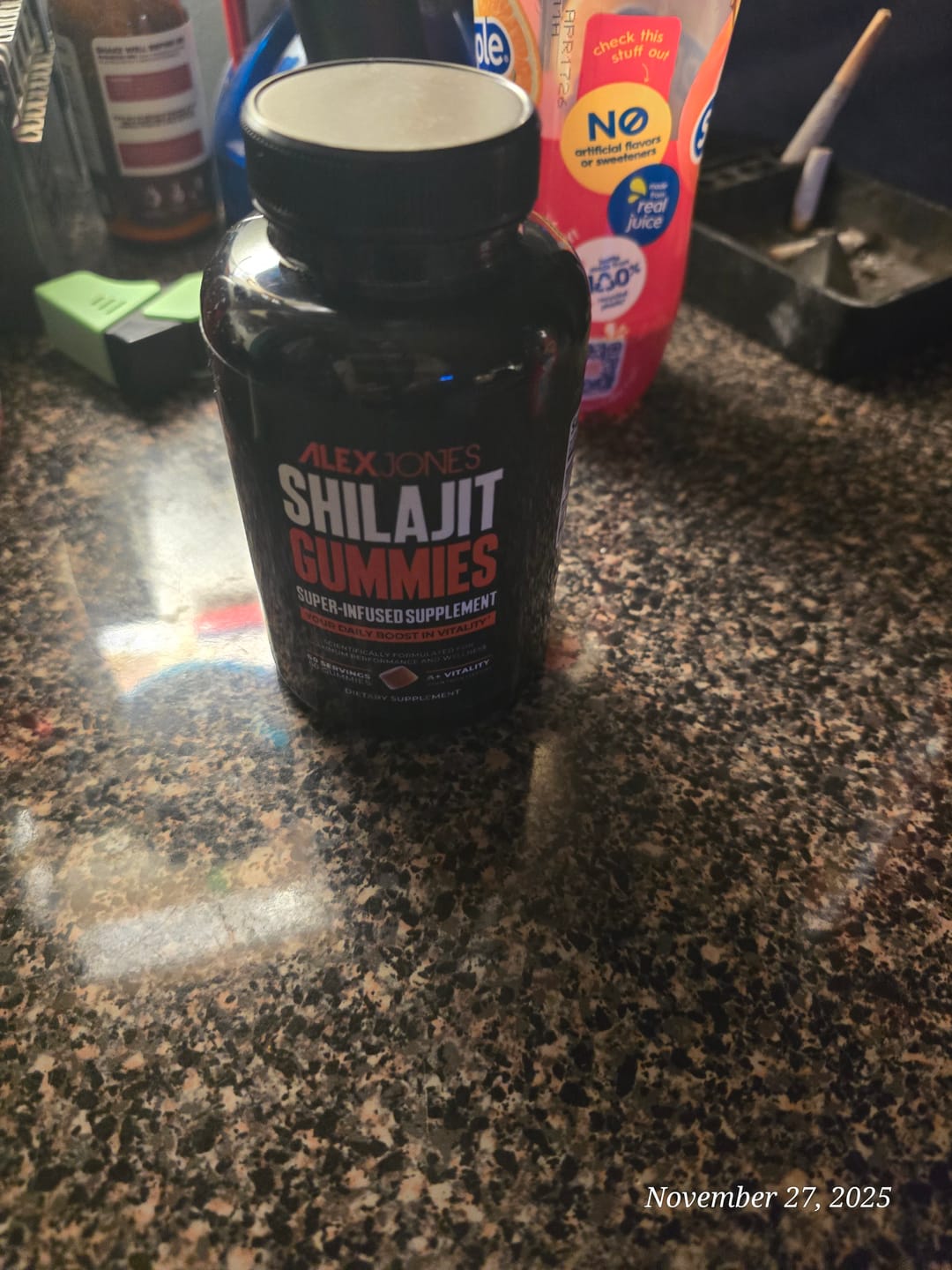 Customer photo review of Shilajit Gummies - Super-Infused Supplement