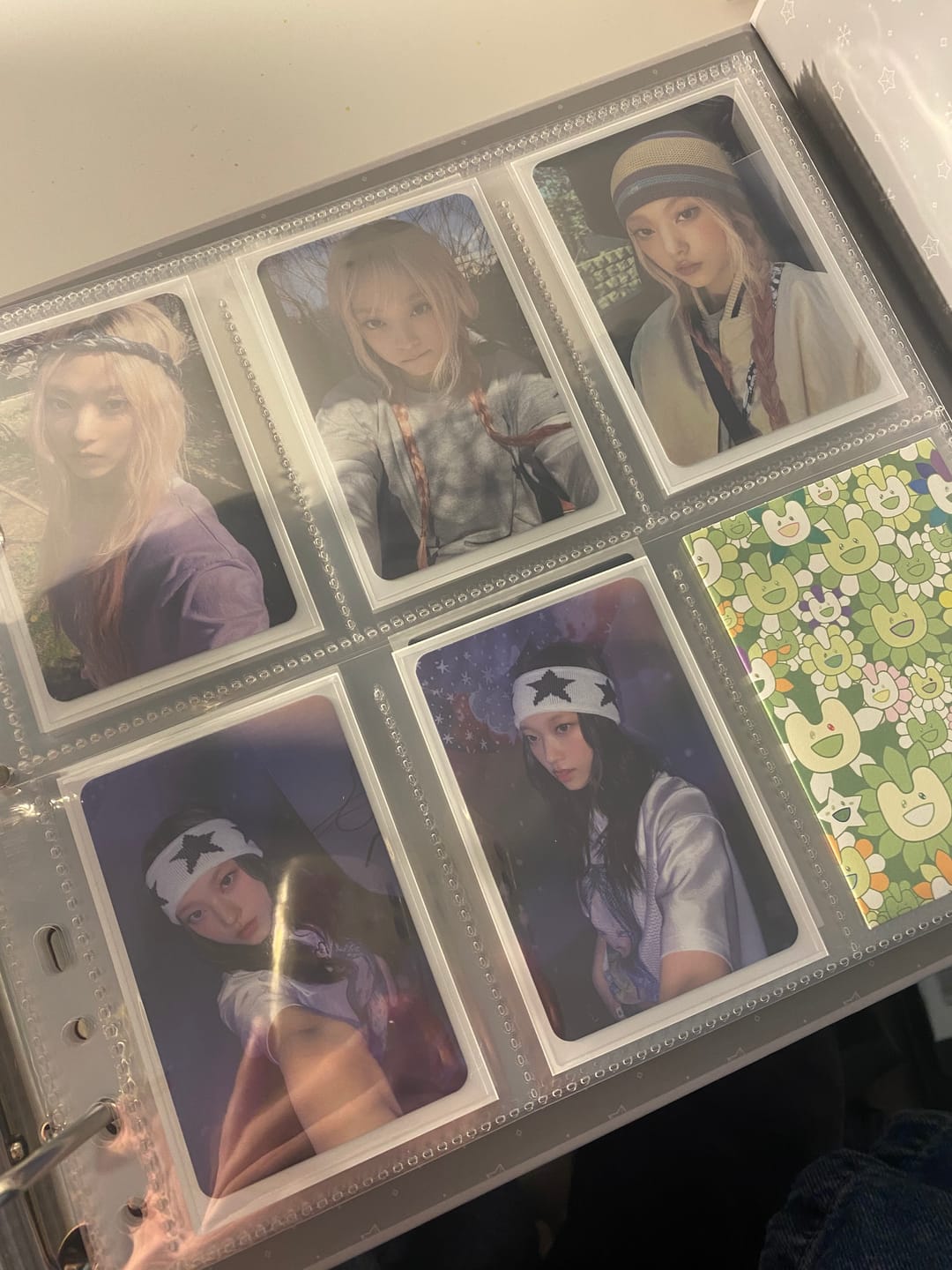 Customer photo review of Custom A5 Wide 6-Pocket Pages - Standard Photocard