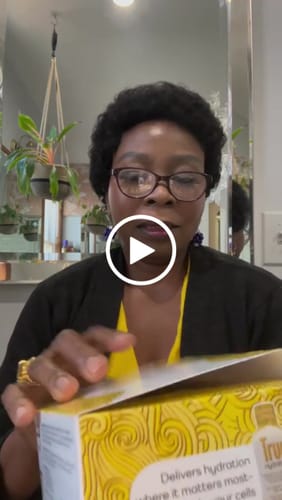 Customer video review of True Hydration Shots