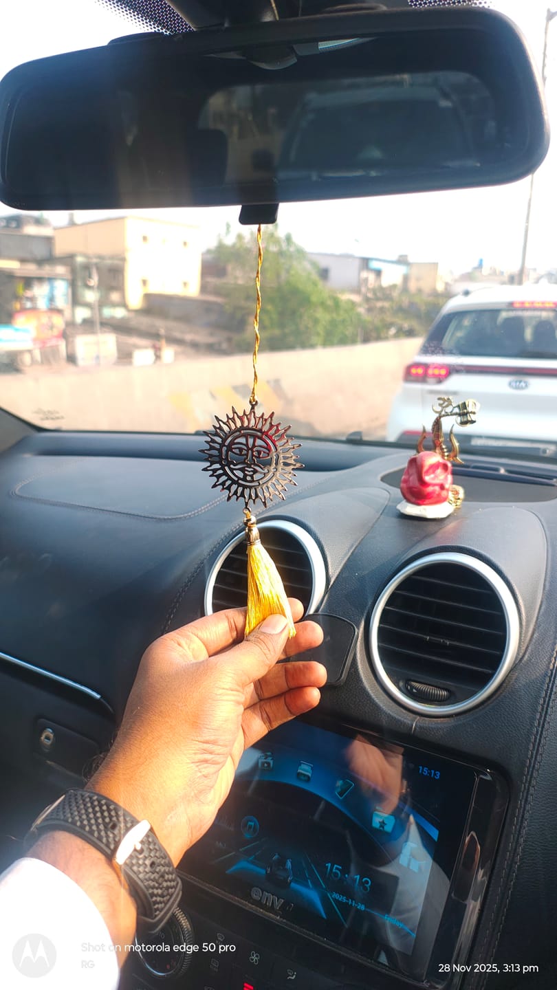 Customer photo review of Car Hanging - Sun