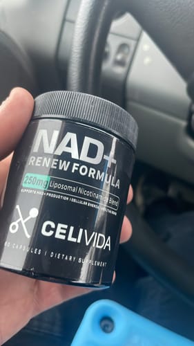 Customer photo review of Celivida® NAD+ Nicotinamide Riboside