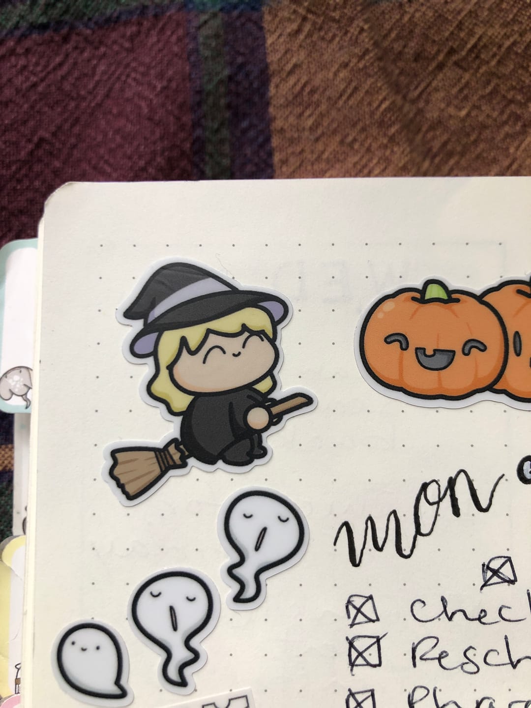 Customer photo review of A Little Witchcraft Sticker Sheet