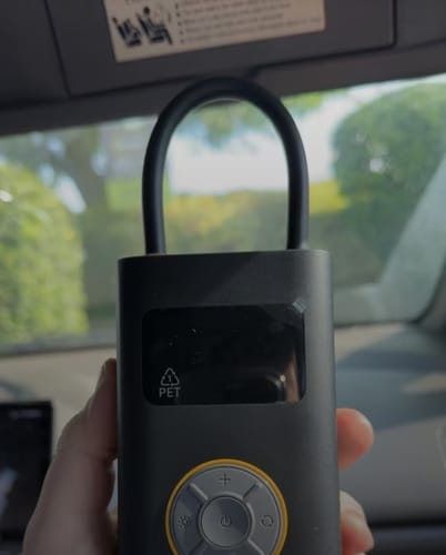 Customer photo review of Portable Tire Inflator 150PSI High-Pressure