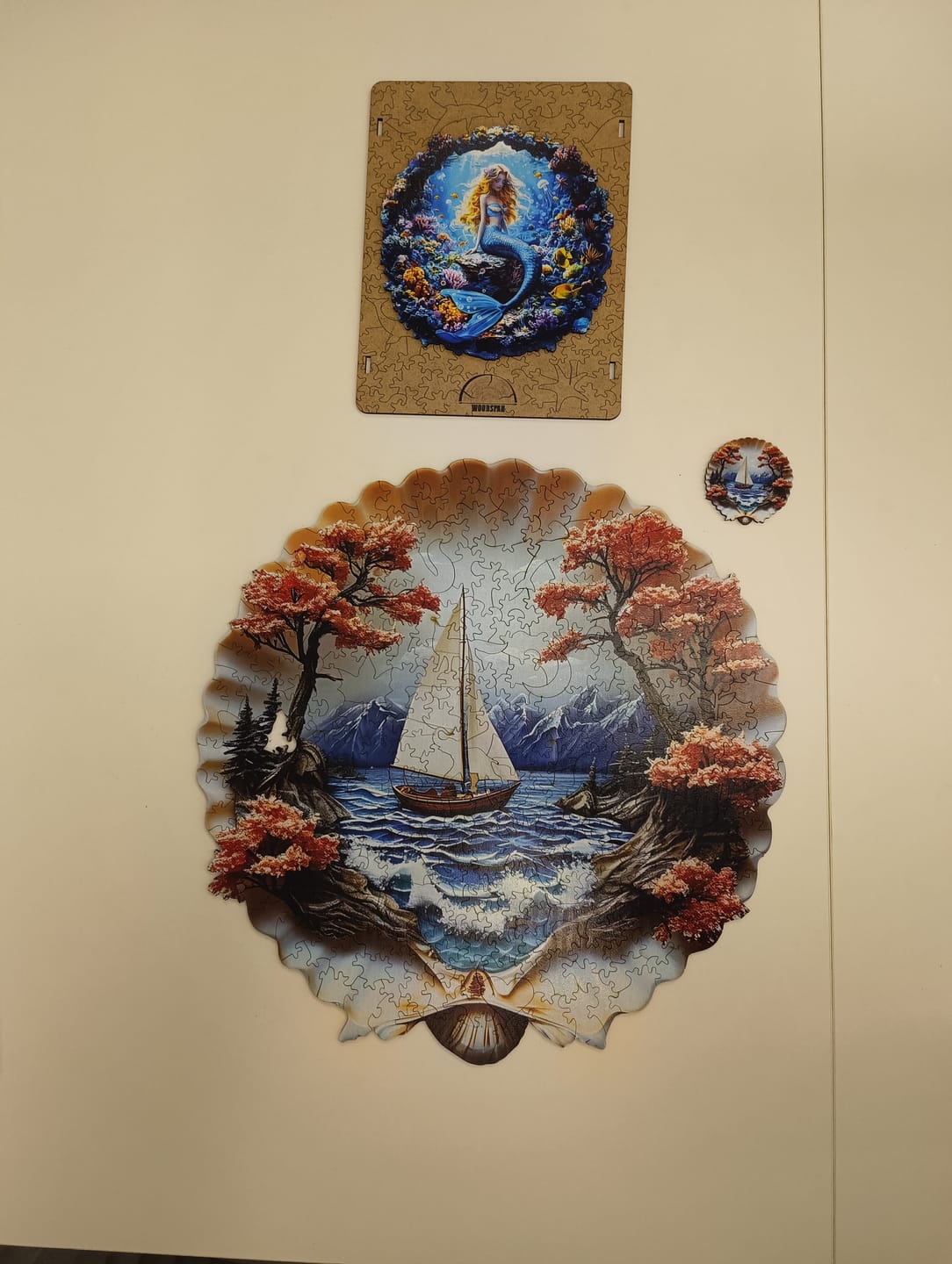 Customer photo review of Deniz Kızı - Ahşap Puzzle