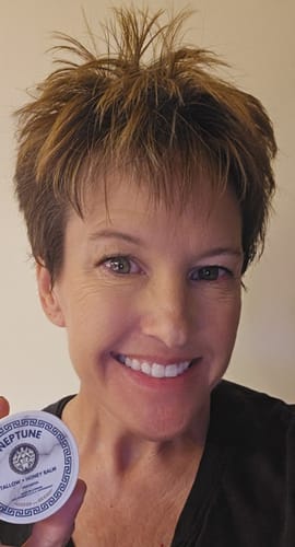 Customer photo review of Grass Fed Tallow & Honey Balm