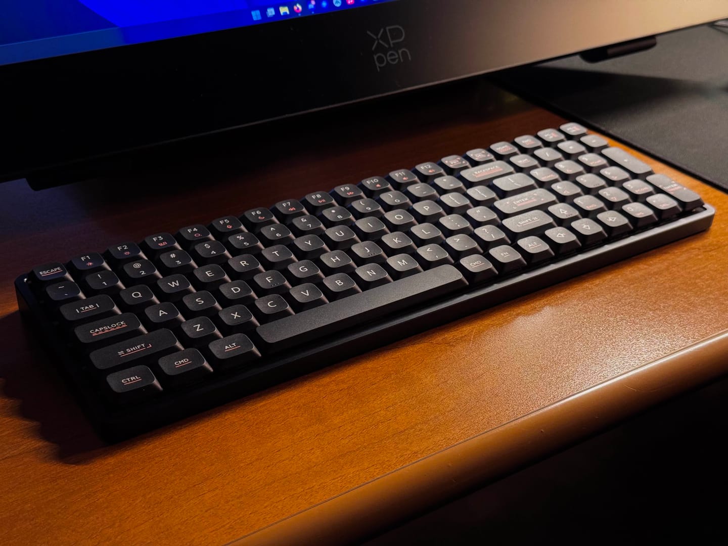 Customer photo review of IQUNIX Magi75/96 Aluminum Low Profile Mechanical Keyboard