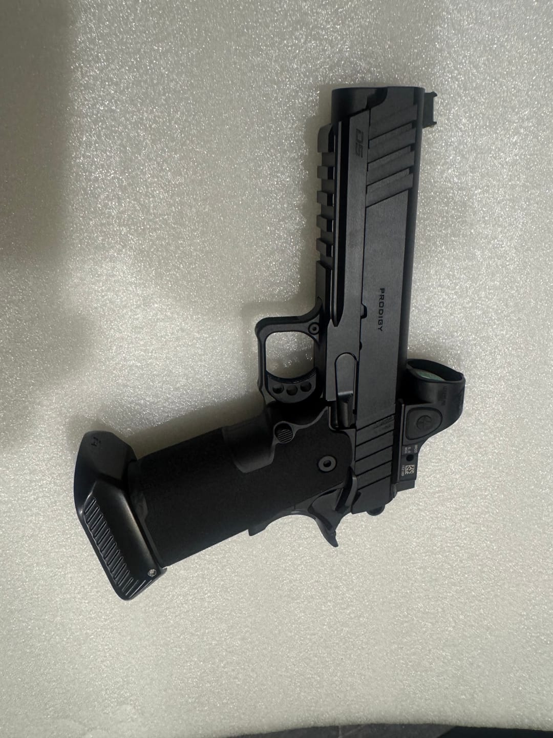 Customer photo review of STI 2011 Brass Magwell | IPSC/USPSA Open