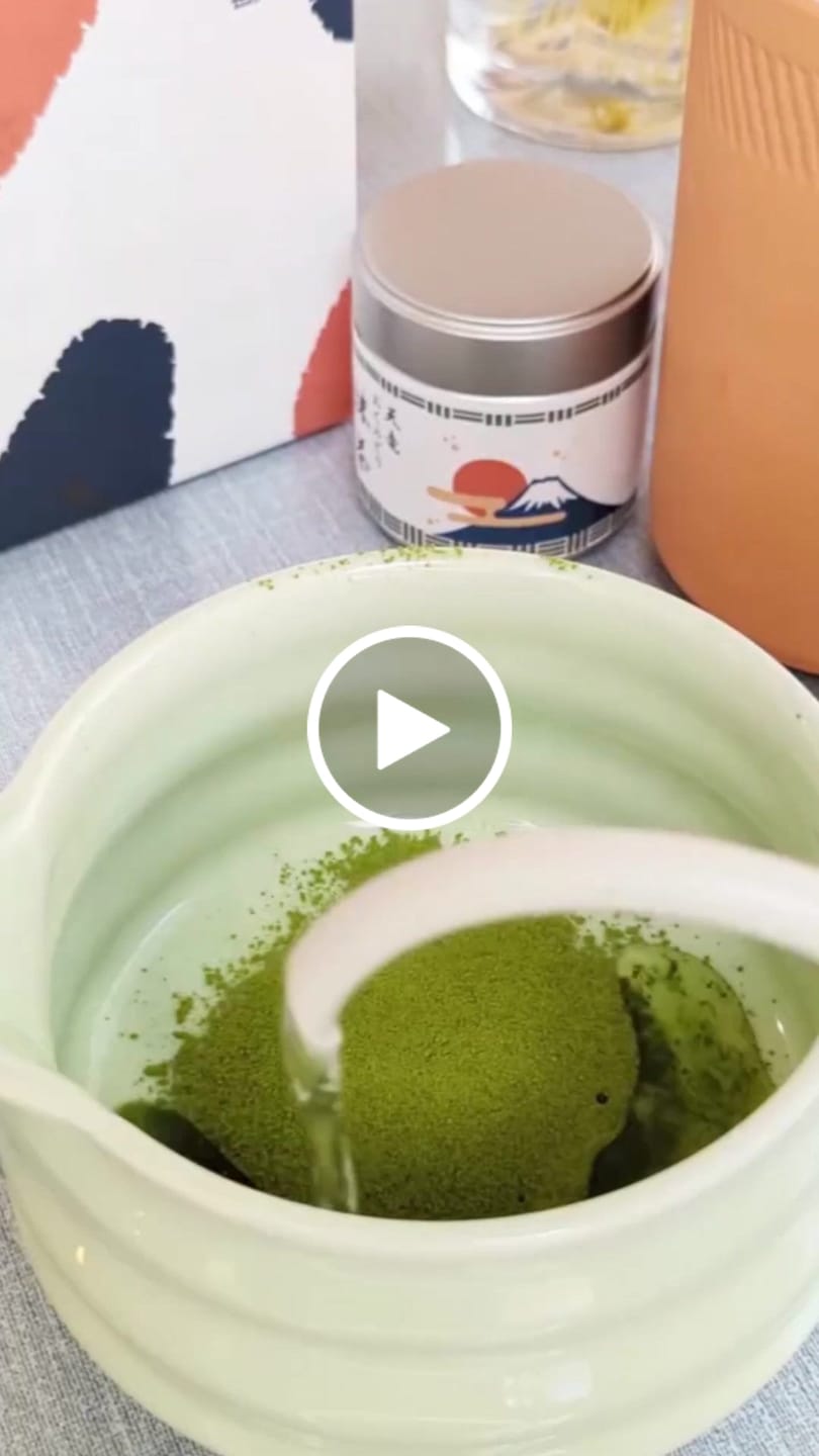 Customer video review of Matcha Bamboo Whisk