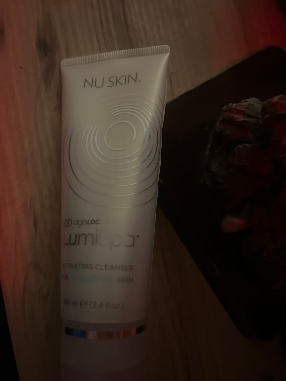 Customer photo review of ageLOC LumiSpa Activating Cleanser