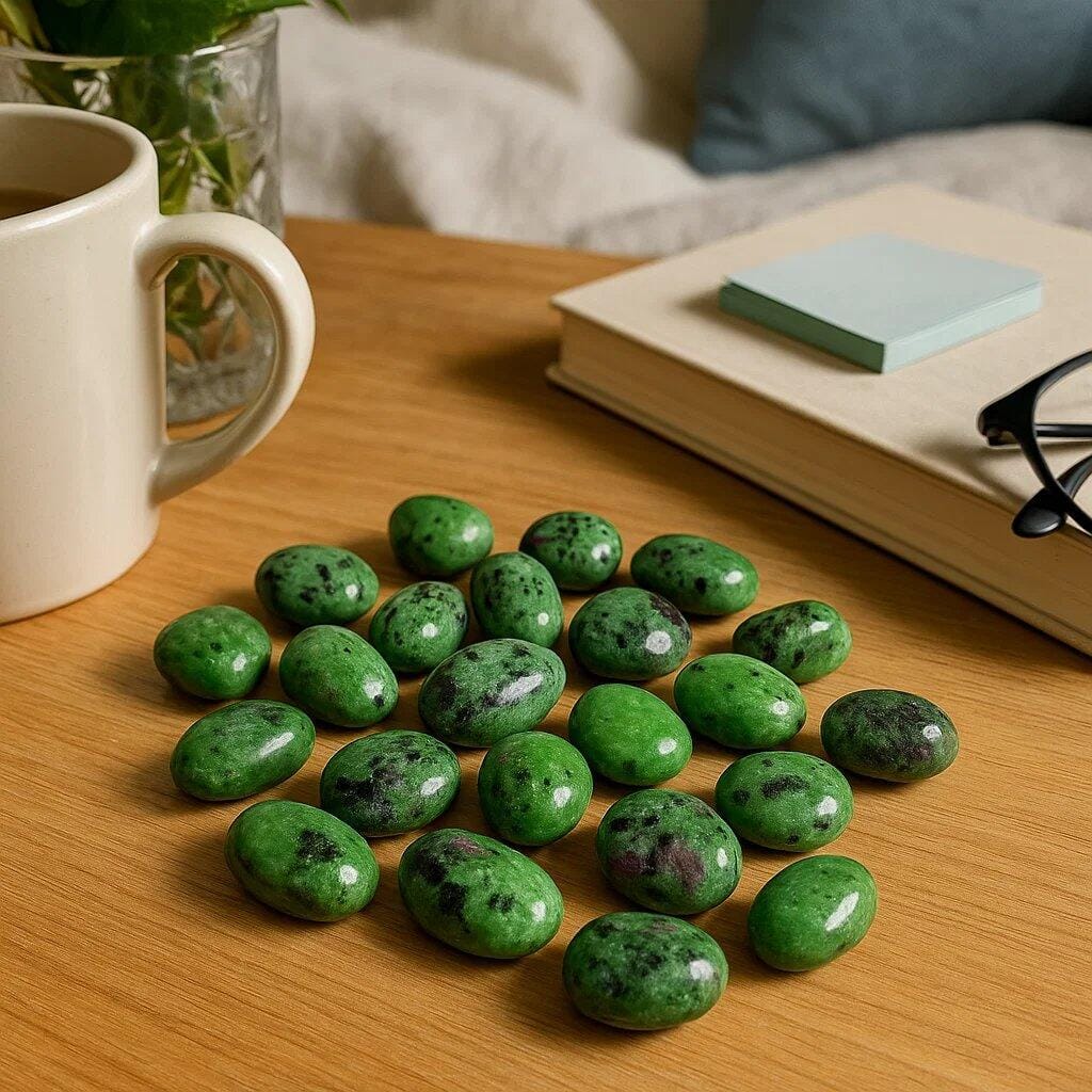 Customer photo review of Ananta Ruby Zoisite