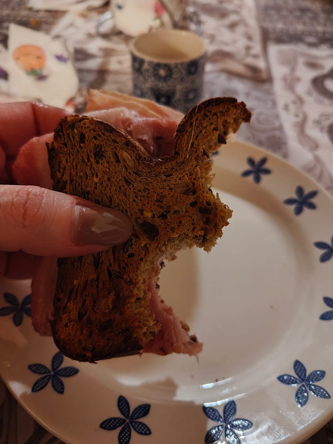 Customer photo review of Pane proteico Bauletto