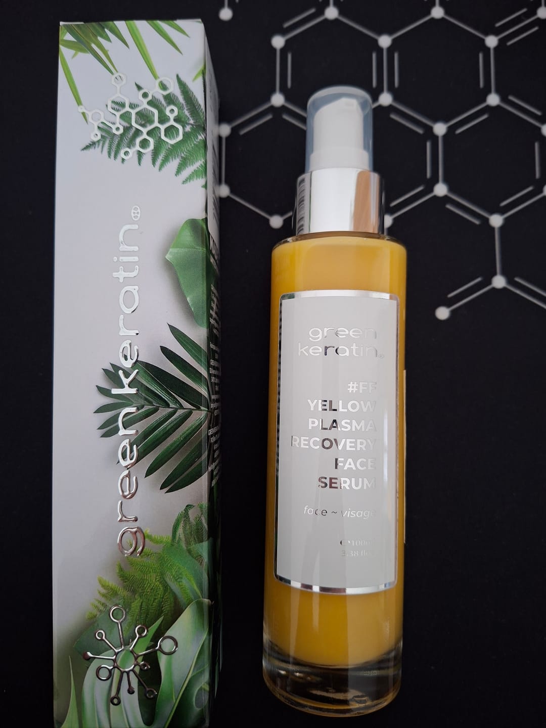 Customer photo review of YELLOW PLASMA – Sérum Réparateur pour le visage #FF