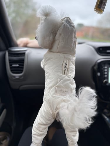 Customer photo review of Marshmallow | The Capsule Quilted Bodysuit