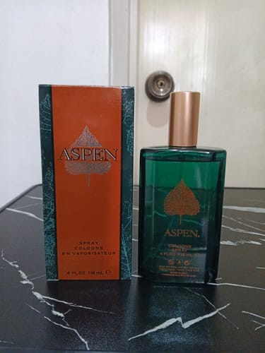 Customer photo review of Aspen Perfume for Men 118ml