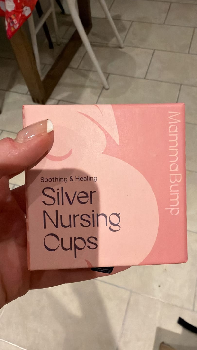 Customer photo review of Silver Nursing Cups