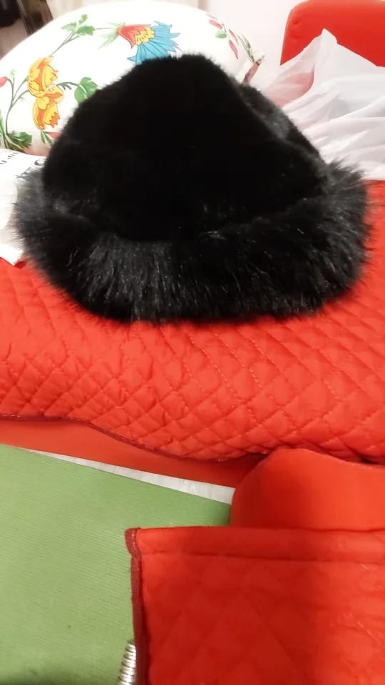 Customer photo review of Tracy Faux Fur Hat