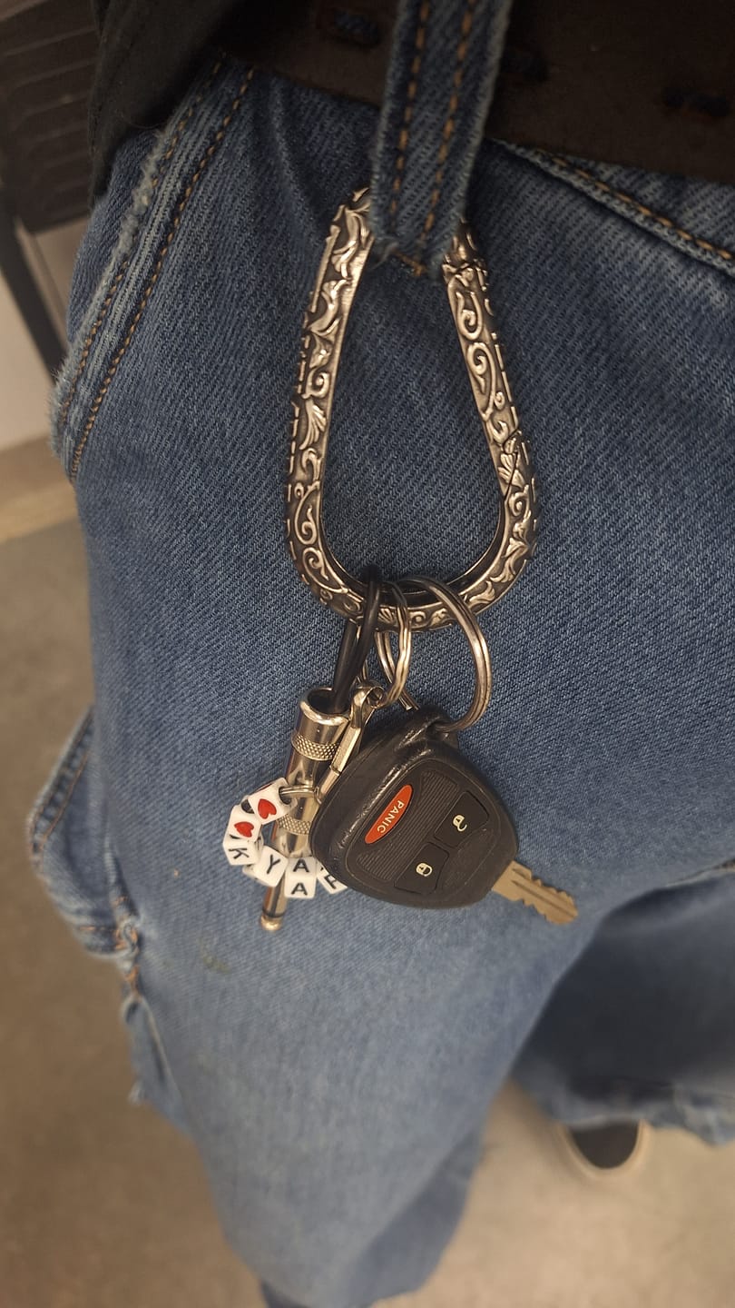 Customer photo review of CATACOMBS CARABINER