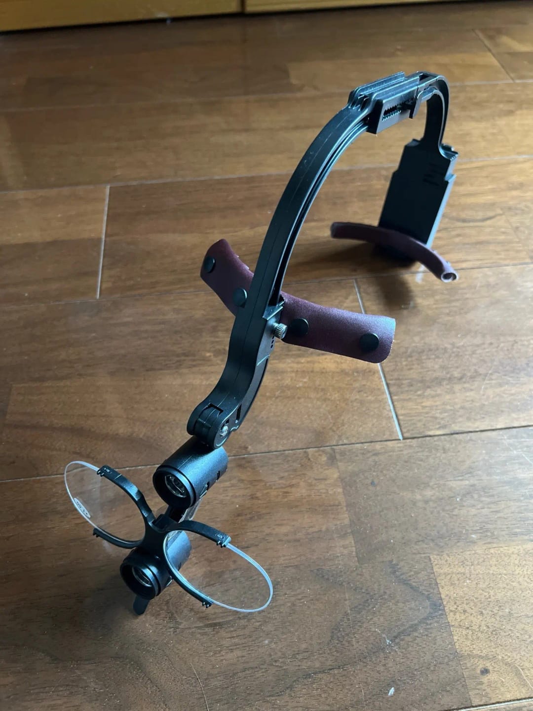 Customer photo review of Premium Headband Loupes