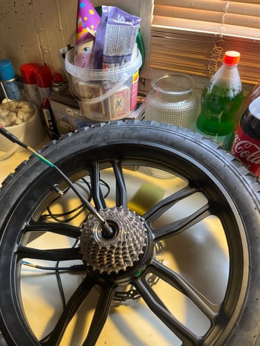 Customer photo review of Freewheel - Vliegwiel - Tandwiel - OUXI V8 - OUXI V20