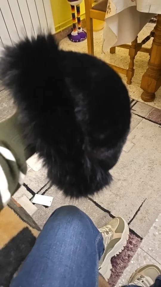 Customer photo review of Tracy Faux Fur Hat