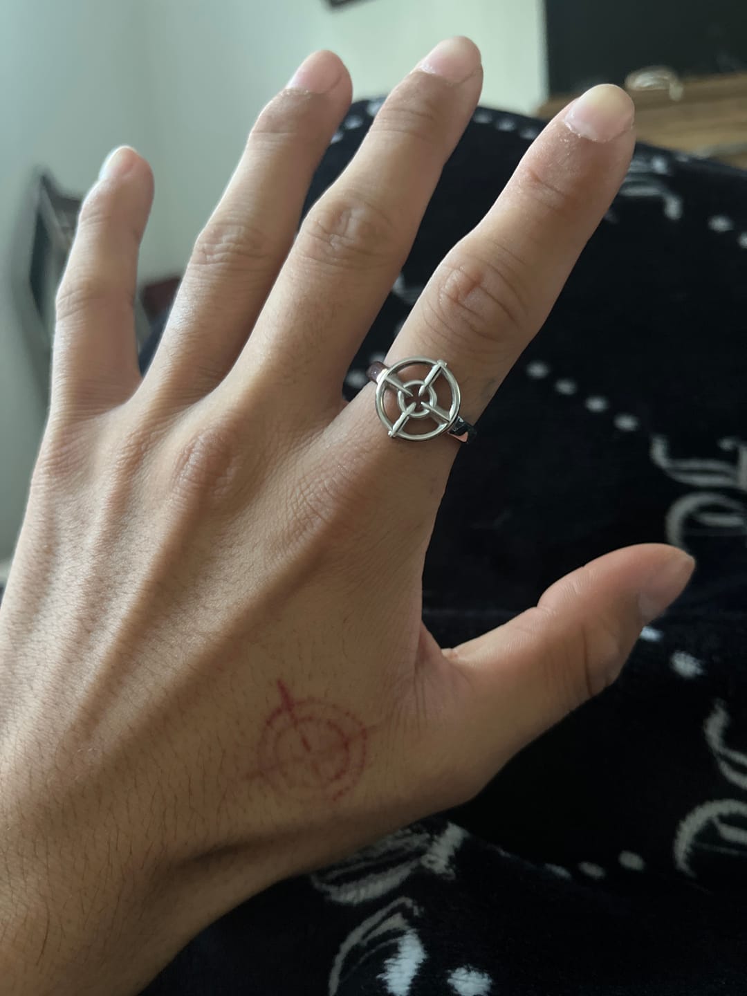 Customer photo review of CROSSHAIR RING