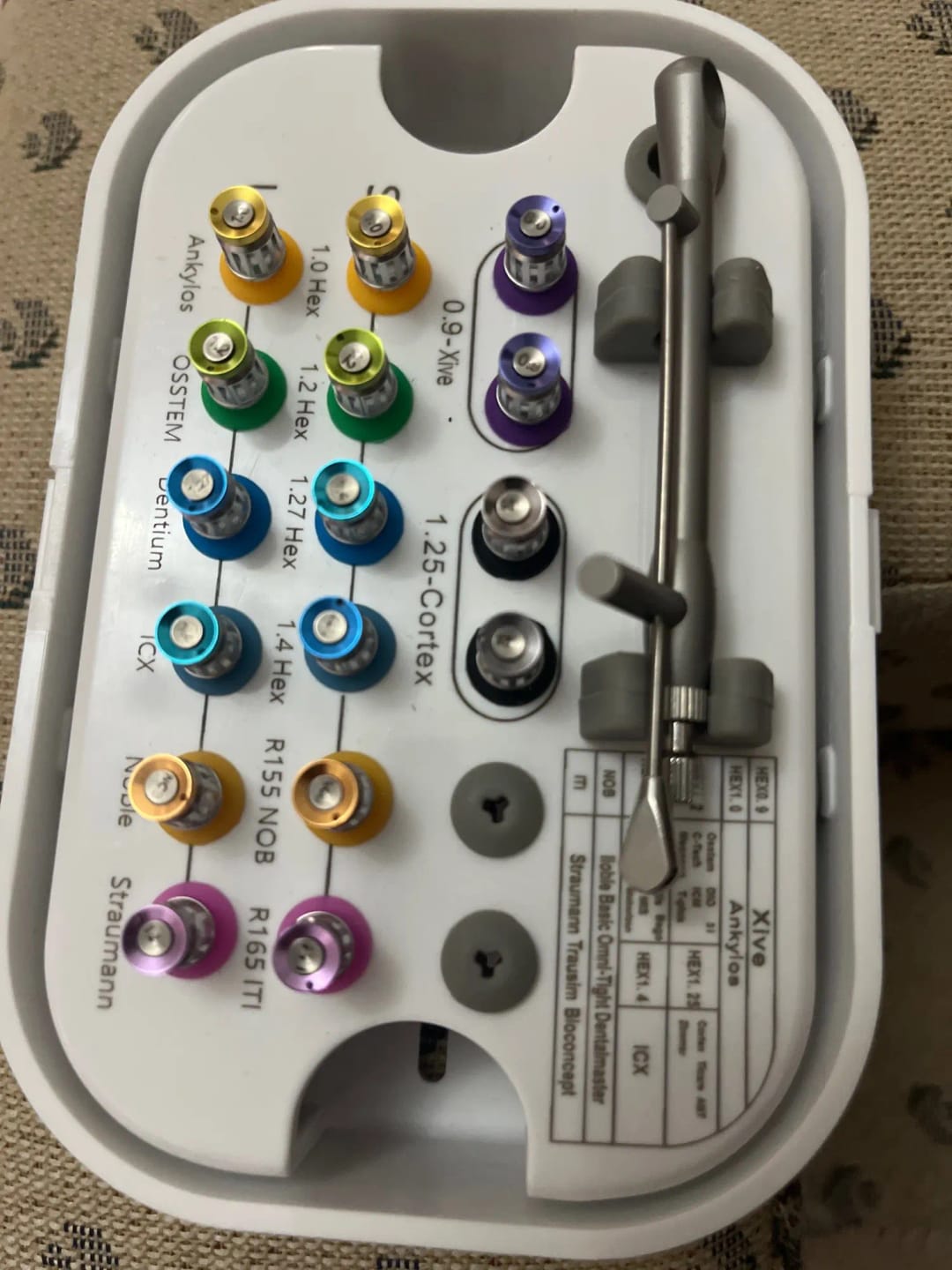 Customer photo review of All in 1 Implant Screw Drivers - Torque Boxes