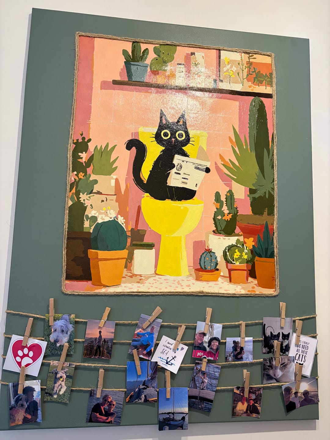 Customer photo review of De zwarte kat op het toilet