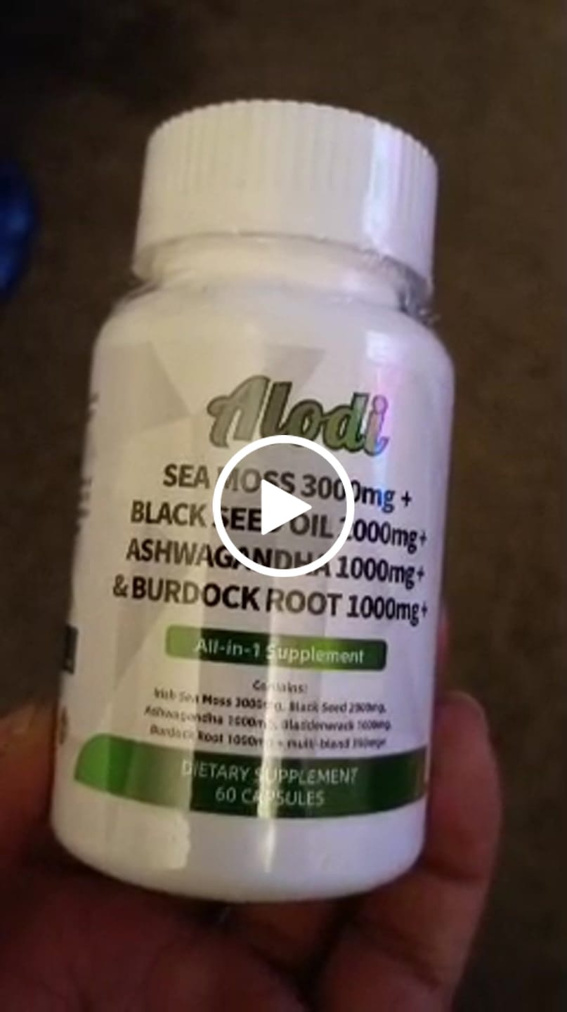 Customer video review of Super Sea Moss Capsule Blend