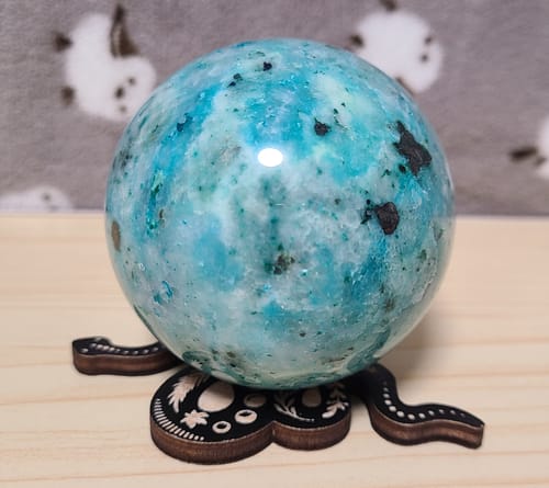 Customer photo review of Phoenix Stone Sphere
