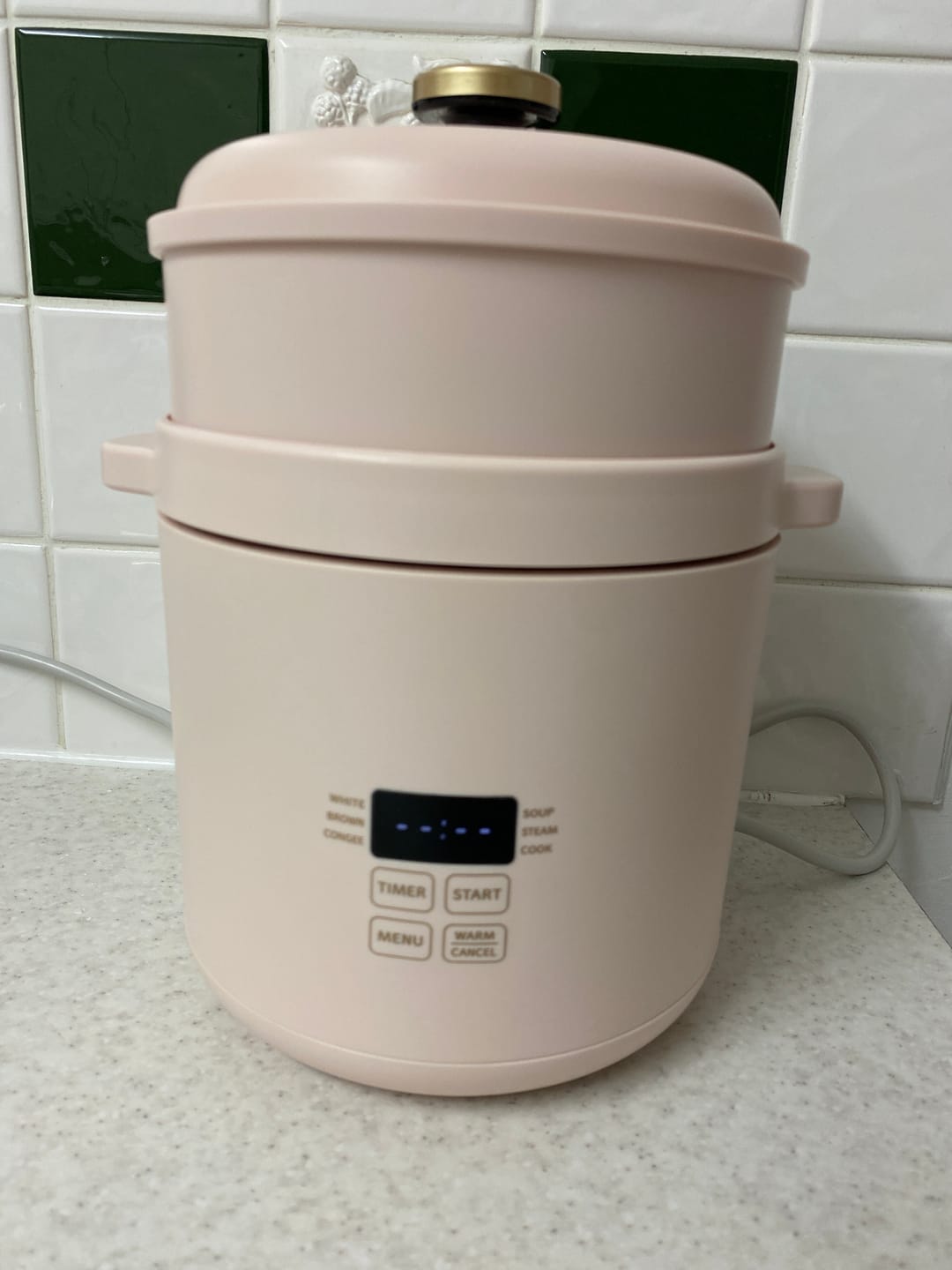 Customer photo review of BRUNO Mini Digital Rice Cooker | BOE127