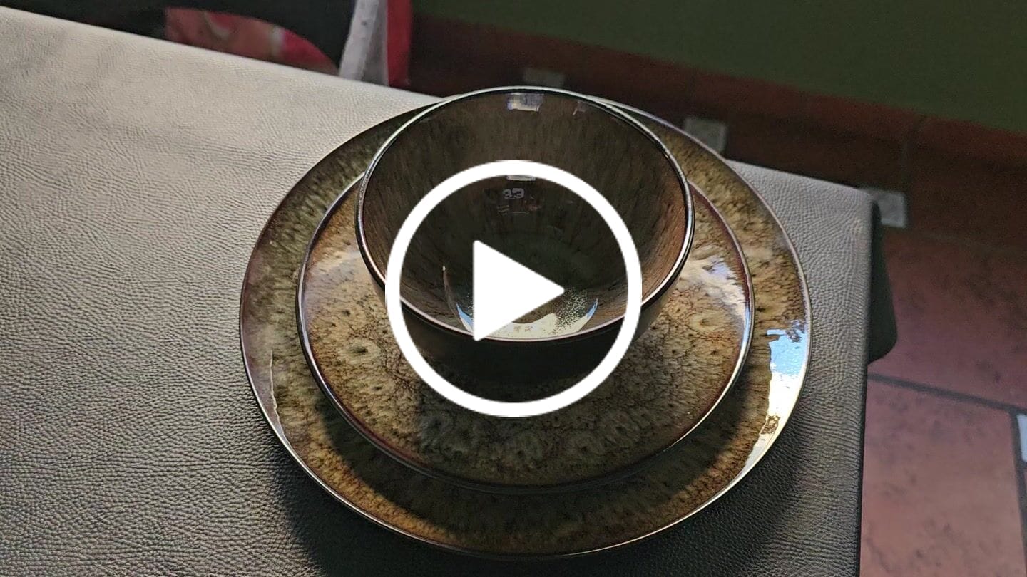 Customer video review of Bowl Sakura Porcelana Reactive Glaze 14 Cm