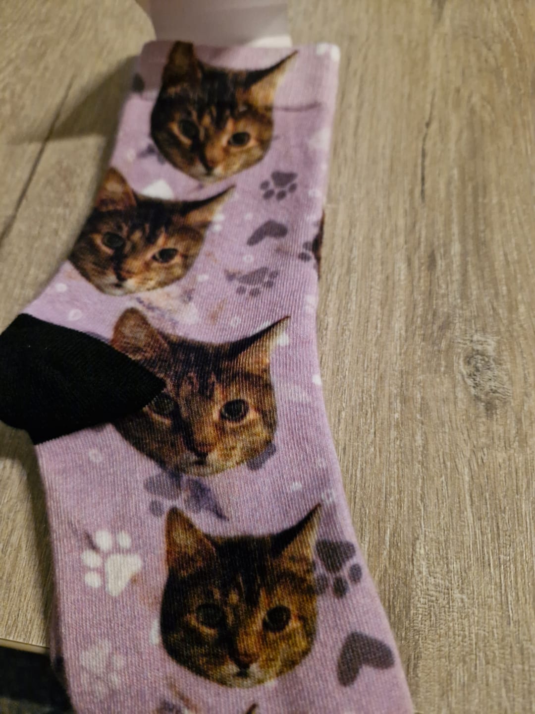 Customer photo review of Dein Foto - Individuelle Socken