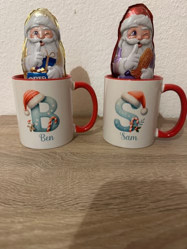 Customer photo review of Tasse Personalisiert - Weihnachtstasse 2