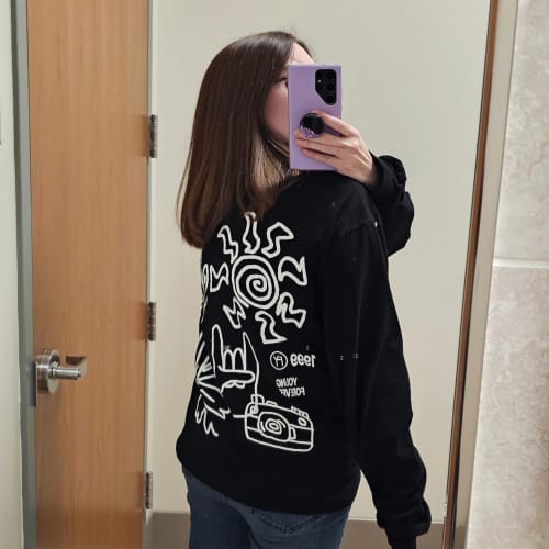Customer photo review of ATEEZ WOOYOUNG - LONG SLEEVE : FY BIRTHDAY MD